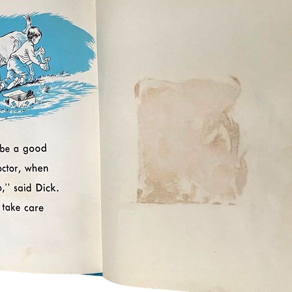 I Want to Be an Animal Doctor Hardcover Carla Greene Veterinarian Vintage 1950s - Picture 6 of 7